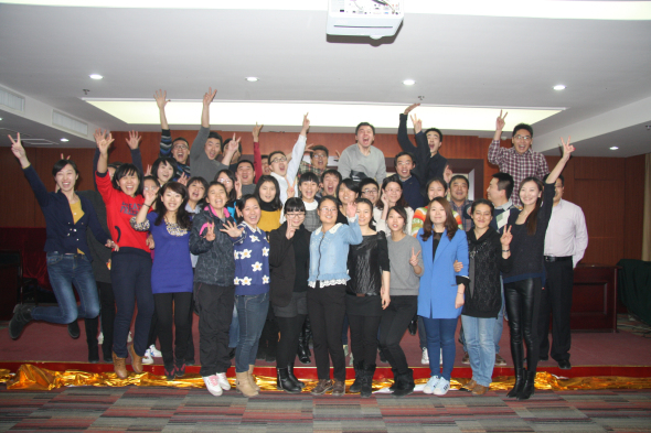 新員工合影